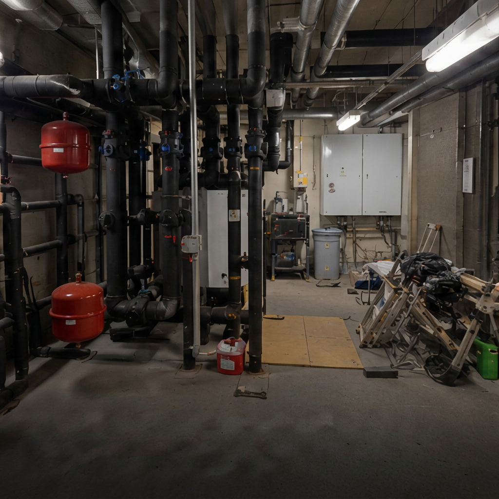 Werktuigbouwkundige renovatie kantoor